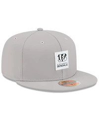 New Era Men's Gray Cincinnati Bengals 2025 Sideline 59FIFTY Fitted Hat