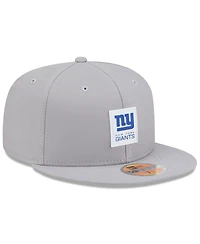 New Era Men's Gray York Giants 2025 Sideline 59FIFTY Fitted Hat