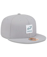 New Era Men's Gray Philadelphia Eagles 2025 Sideline 59FIFTY Fitted Hat