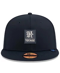 New Era Men's Navy Houston Texans 2025 Sideline H-Town 59FIFTY Fitted Hat