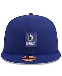 New Era Men's Blue Nfl 2025 Sideline 59FIFTY Fitted Hat