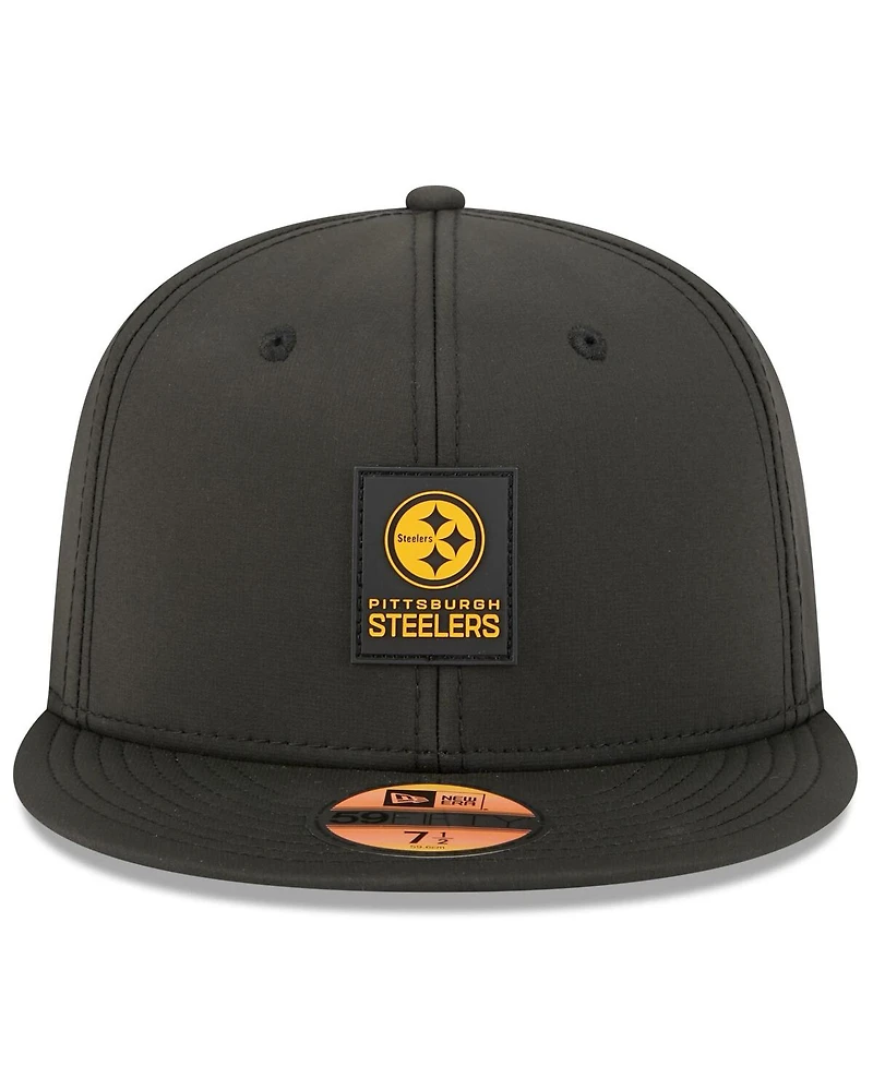 New Era Men's Pittsburgh Steelers 2025 Sideline 59FIFTY Fitted Hat