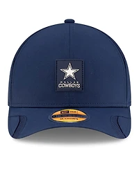 New Era Big Boys and Girls Navy Dallas Cowboys 2025 Sideline 9FORTY Adjustable Hat