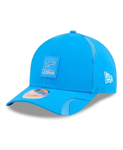 New Era Big Boys and Girls Blue Detroit Lions 2025 Sideline 9FORTY Adjustable Hat
