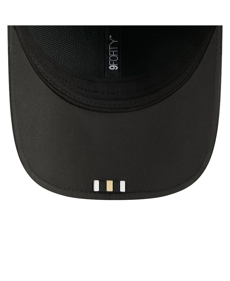 New Era Big Boys and Girls Black New Orleans Saints 2025 Sideline 9FORTY Adjustable Hat
