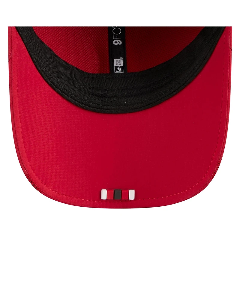 New Era Big Boys and Girls Red Tampa Bay Buccaneers 2025 Sideline M-crown 9FORTY Adjustable Hat