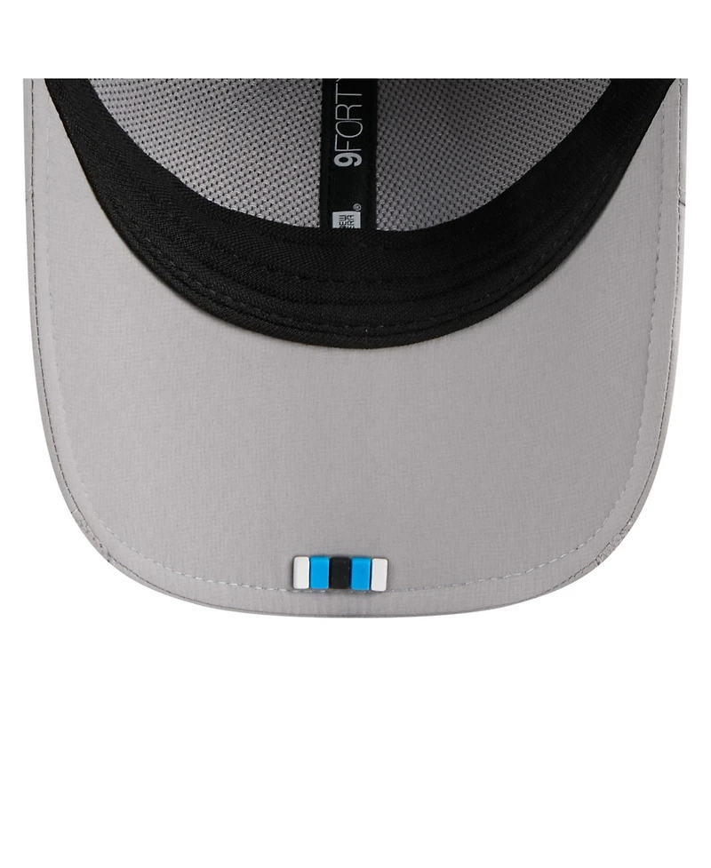 New Era Men's Gray Carolina Panthers 2025 Sideline M-crown 9FORTY Adjustable Hat
