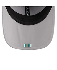 New Era Men's Gray Miami Dolphins 2025 Sideline M-crown 9FORTY Adjustable Hat