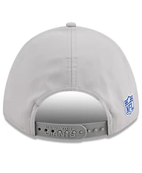 New Era Men's Gray New York Giants 2025 Sideline M-crown 9FORTY Adjustable Hat