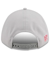 New Era Men's Gray San Francisco 49ers 2025 Sideline M-crown 9FORTY Adjustable Hat