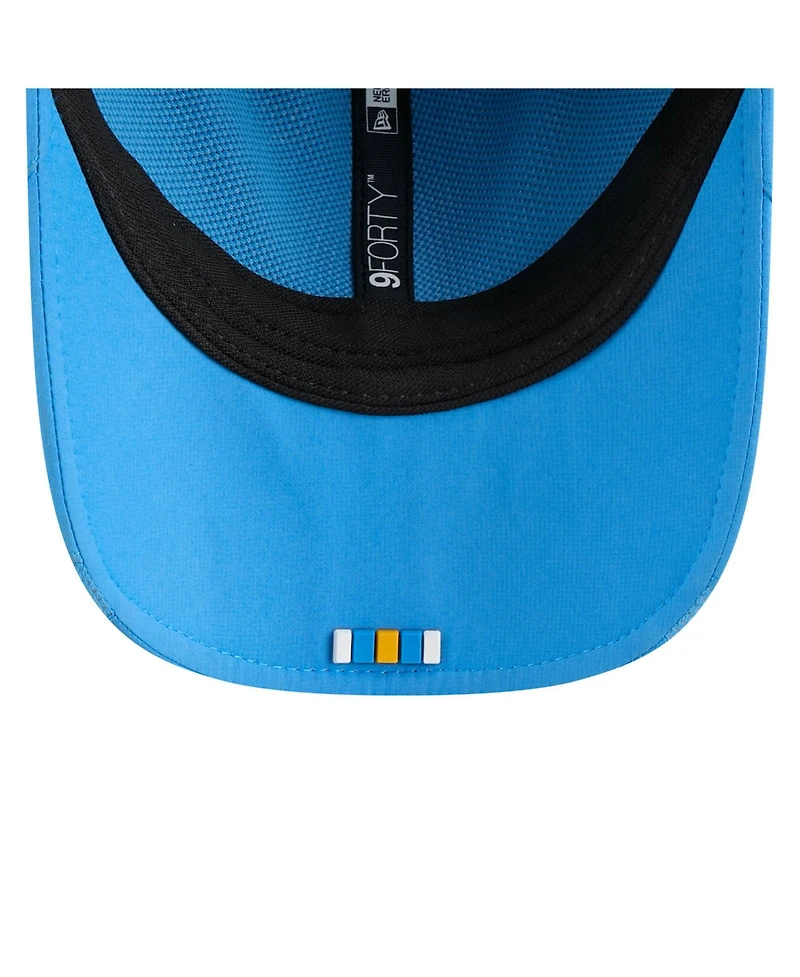 New Era Men's Powder Blue Los Angeles Chargers 2025 Sideline M-crown 9FORTY Adjustable Hat