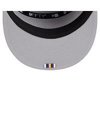 New Era Men's Minnesota Vikings 2025 Sideline Split Panel 9FIFTY Snapback Hat