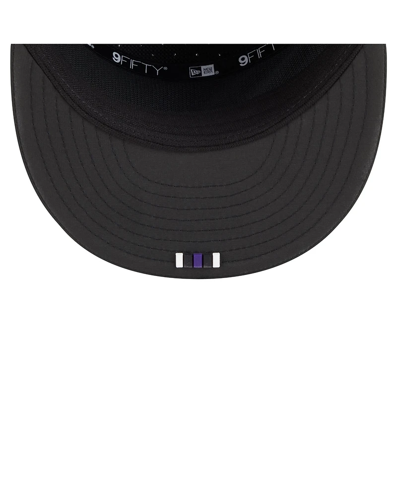 New Era Men's Baltimore Ravens 2025 Sideline Split Panel 9FIFTY Snapback Hat