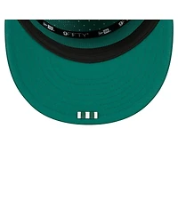 New Era Men's Green New York Jets 2025 Sideline Split Panel 9FIFTY Snapback Hat