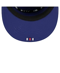 New Era Men's Blue Nfl 2025 Sideline Split Panel 9FIFTY Snapback Hat
