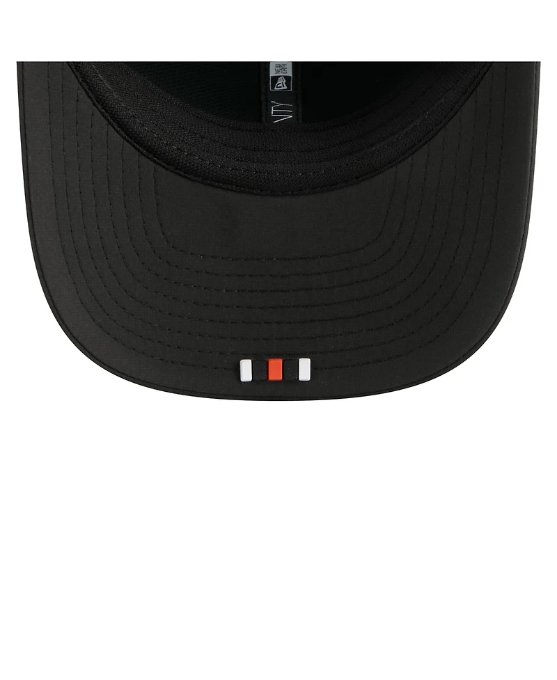 New Era Men's Black Cincinnati Bengals 2025 Sideline 9SEVENTY Trucker Adjustable Hat