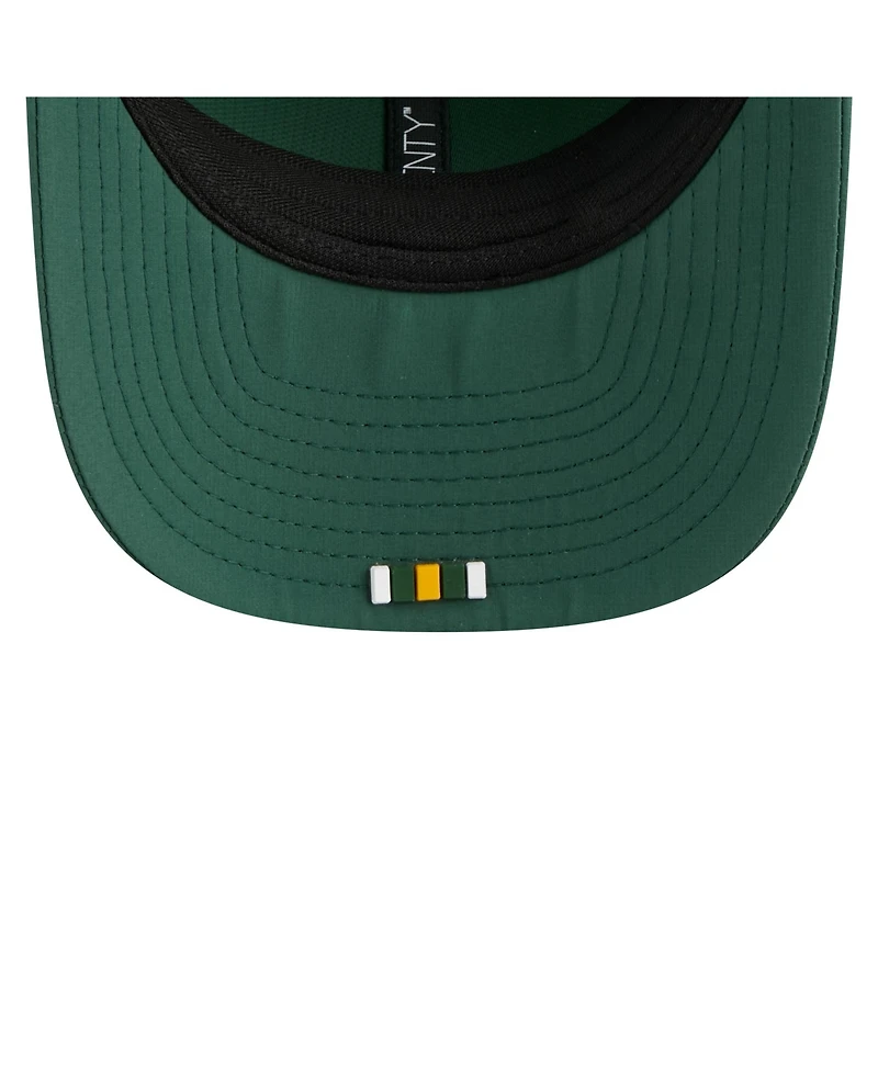 New Era Men's Green Green Bay Packers 2025 Sideline 9SEVENTY Trucker Adjustable Hat