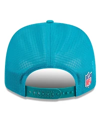 New Era Men's Teal Jacksonville Jaguars 2025 Sideline 9SEVENTY Trucker Adjustable Hat
