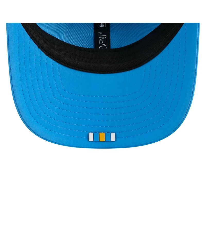 New Era Men's Powder Blue Los Angeles Chargers 2025 Sideline 9SEVENTY Trucker Adjustable Hat