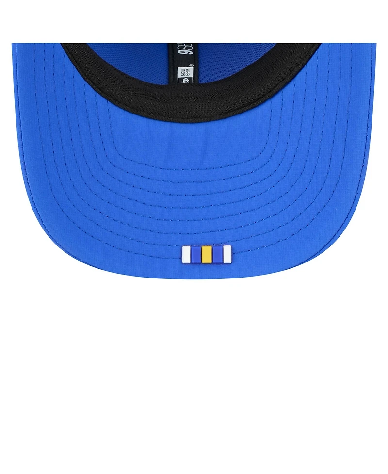 New Era Men's Royal Los Angeles Rams 2025 Sideline 9SEVENTY Trucker Adjustable Hat