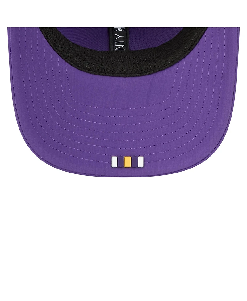 New Era Men's Purple Minnesota Vikings 2025 Sideline 9SEVENTY Trucker Adjustable Hat