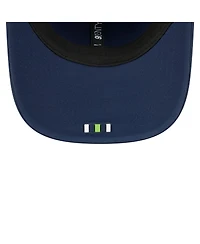 New Era Men's College Navy Seattle Seahawks 2025 Sideline 9SEVENTY Trucker Adjustable Hat