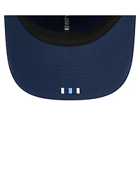 New Era Men's Navy Tennessee Titans 2025 Sideline 9SEVENTY Trucker Adjustable Hat