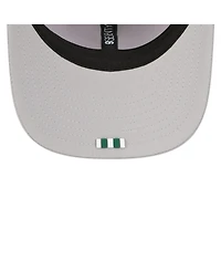 New Era Men's Gray New York Jets 2025 Sideline 9SEVENTY Adjustable Trucker Hat