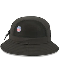 New Era Men's Black Baltimore Ravens 2025 Sideline Bucket Hat