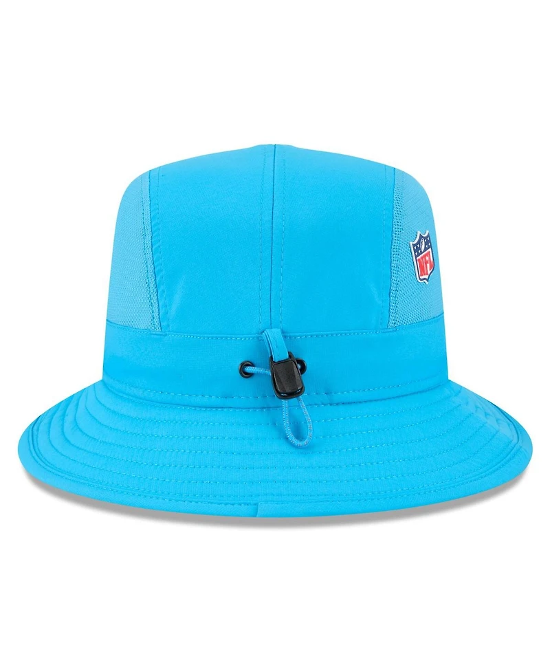 New Era Men's Blue Carolina Panthers 2025 Sideline Bucket Hat