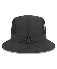New Era Men's Black Las Vegas Raiders 2025 Sideline Bucket Hat