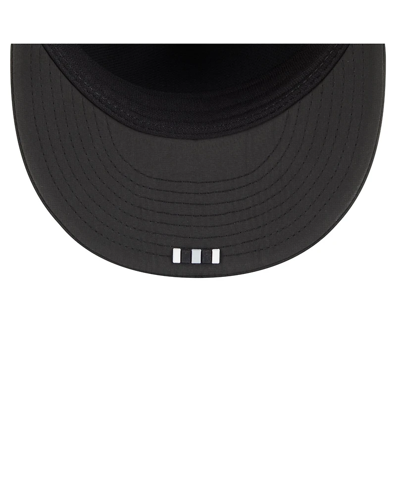 New Era Men's Black Las Vegas Raiders 2025 Sideline Retro Crown 59FIFTY Fitted Hat
