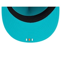 New Era Men's Aqua Miami Dolphins 2025 Sideline Retro Crown 59FIFTY Fitted Hat