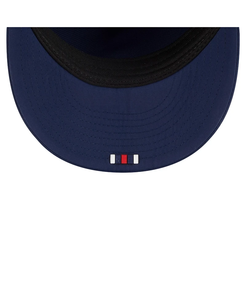 New Era Men's Navy England Patriots 2025 Sideline Retro Crown 59FIFTY Fitted Hat