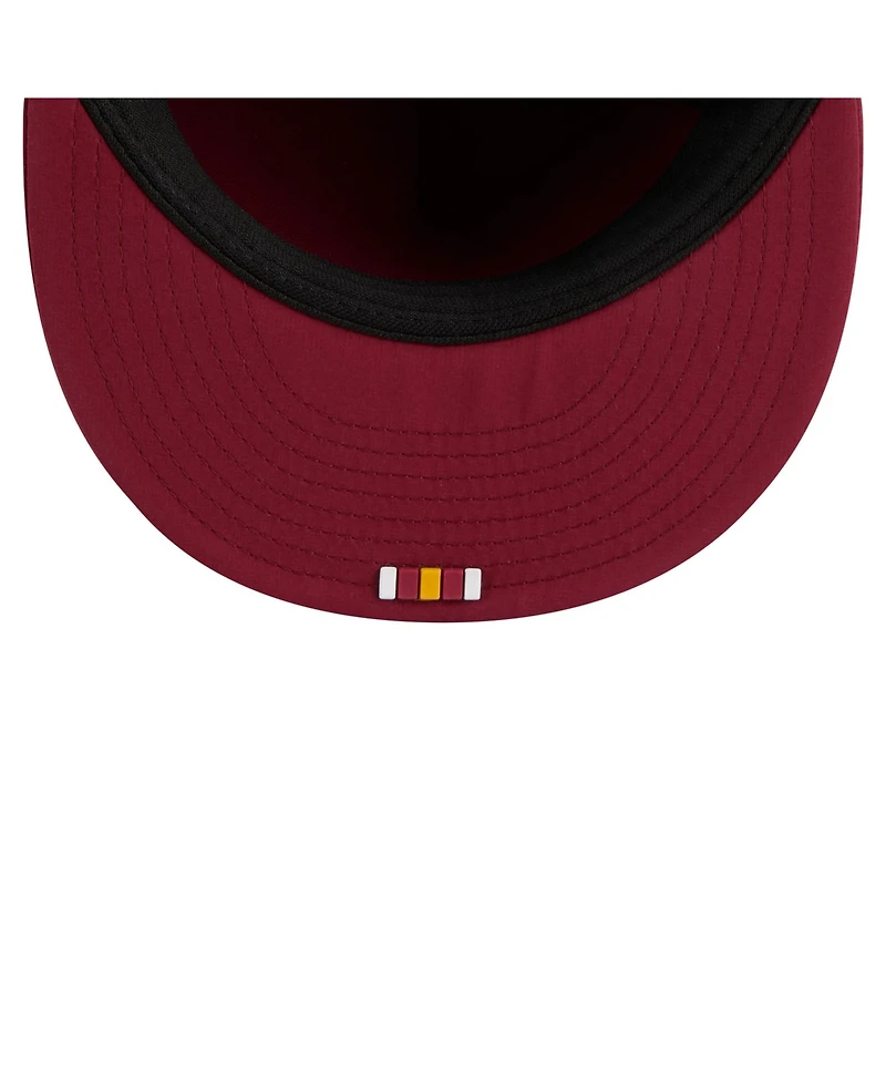 New Era Men's Burgundy Washington Commanders 2025 Sideline Retro Crown 59FIFTY Fitted Hat