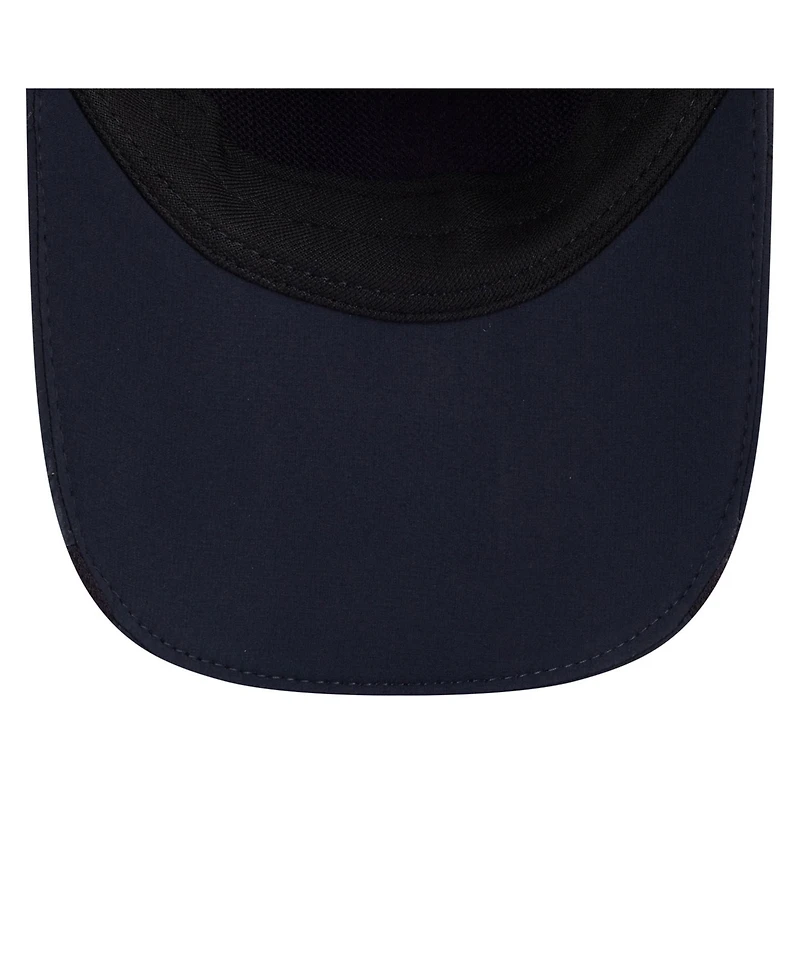New Era Men's Navy Houston Texans 2025 Sideline Runner Adjustable Hat