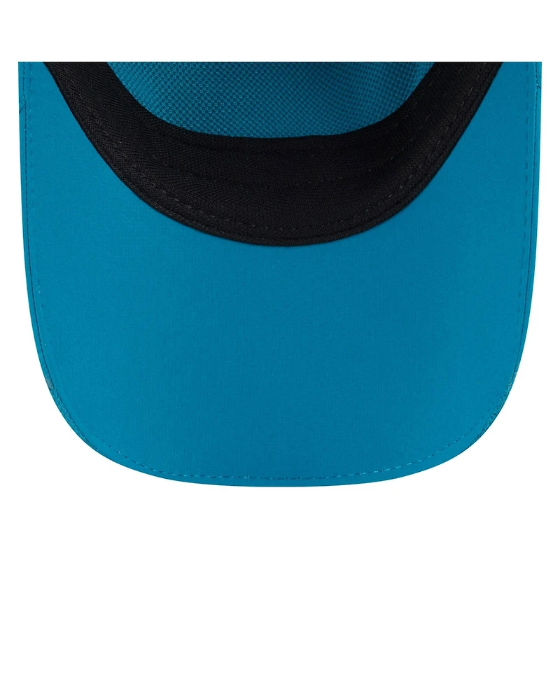 New Era Men's Teal Jacksonville Jaguars 2025 Sideline Runner Adjustable Hat