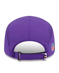 New Era Men's Purple Minnesota Vikings 2025 Sideline Runner Adjustable Hat
