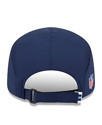 New Era Men's Navy Tennessee Titans 2025 Sideline Runner Adjustable Hat