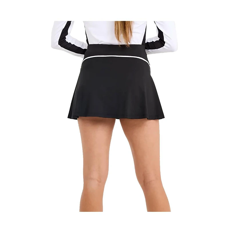 Sofibella Women's Monochrome 14 Inch Tennis Skirt