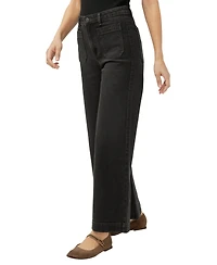 Silver Jeans Co. Women's High Rise Vintage Ankle Wide Leg