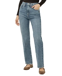 Silver Jeans Co. Women's Highly Desirable High Rise Straight Leg