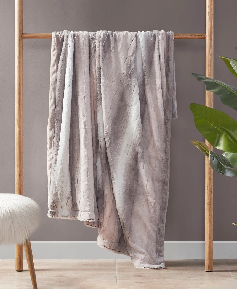 Madison Park Zuri Faux-Fur Throw, 50" x 60"