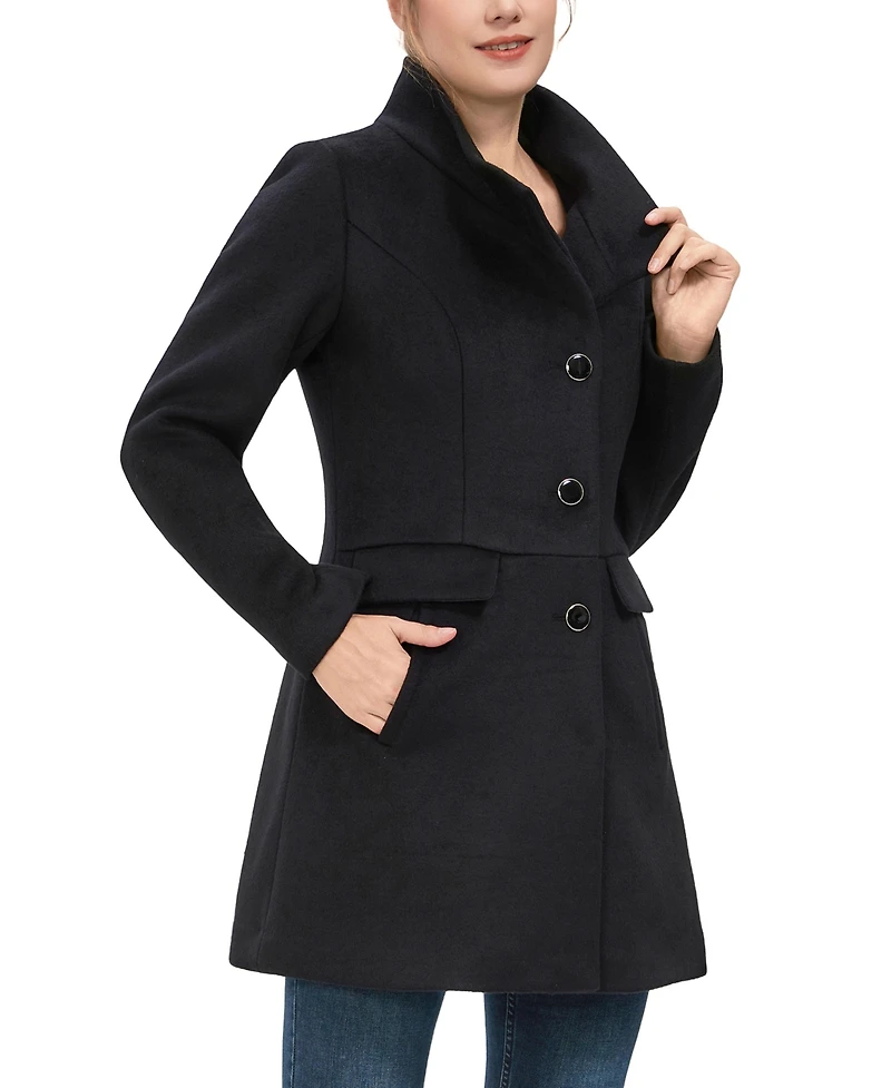 kimi + kai Women's Olivia Wool Blend Walking Coat