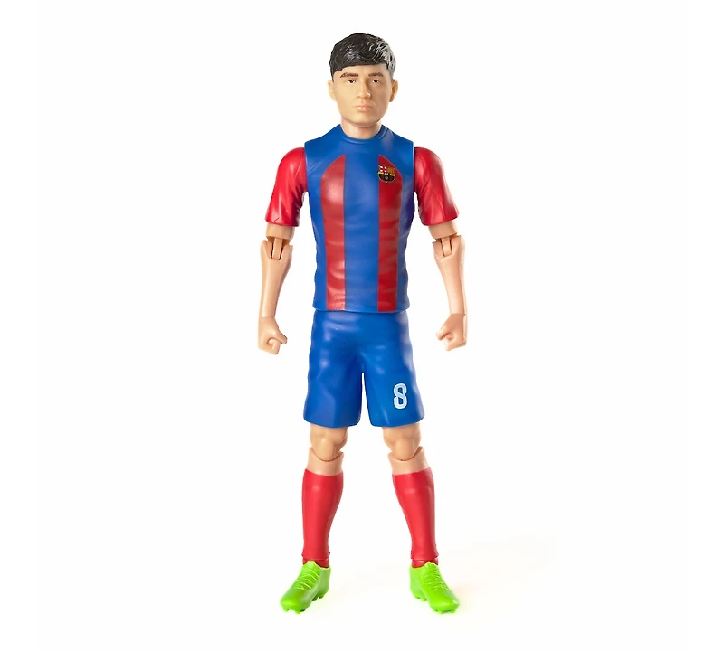 Banbo Toys Sockers Fc Barcelona Pedri 8" Collectible Soccer Action Figure