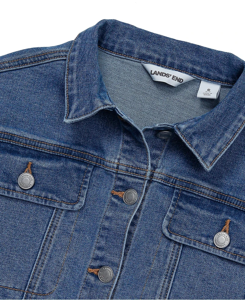 Lands' End Girls Denim Jacket