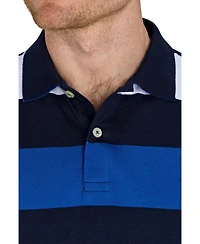 Raging Bull Men's Jersey Contrast Panel Polo