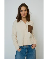Central Park West Women's Atlas Pocket Sweater