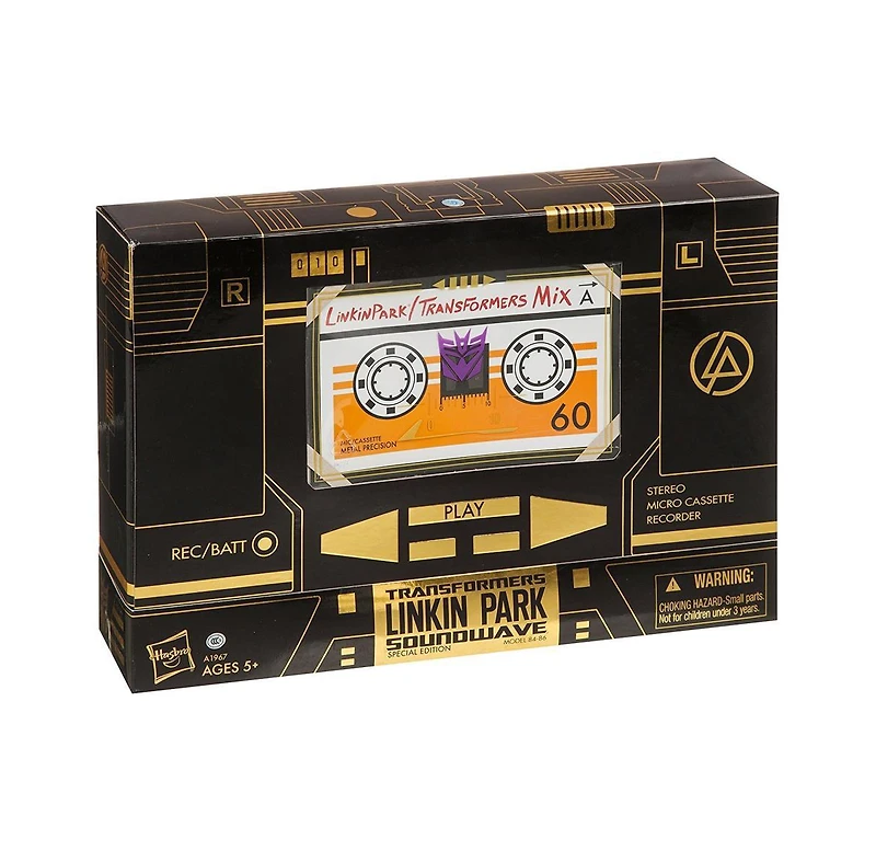 Transformers Soundwave Gold Version Linkin Park Edition | Transformers Platinum Edition