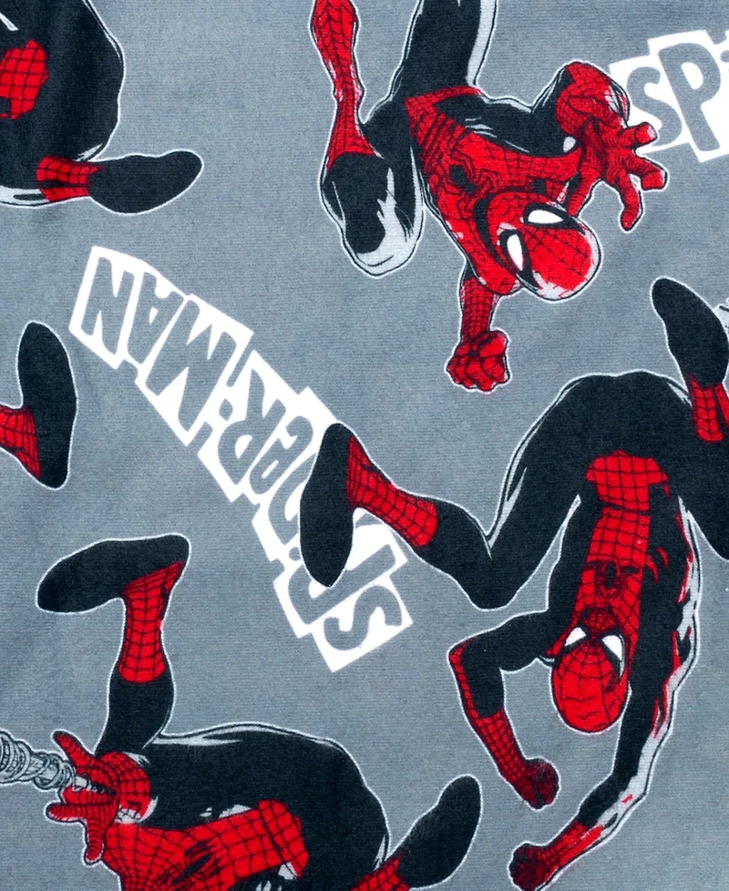 Ame Little and Big Boys 2-Piece Spiderman Long Sleeve Top Open Leg Pants Pajama Set
